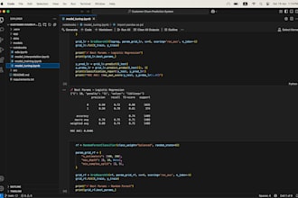 train and fine tune machine learning models with professional data analysis
