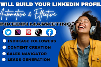 linkedin marketing manager optimization content profile banner followers grow