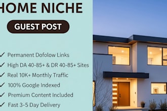 publish high authority home guest posts with dofollow backlinks
