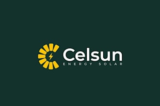 do unique minimalist fantastic solar logo with fastest delivery