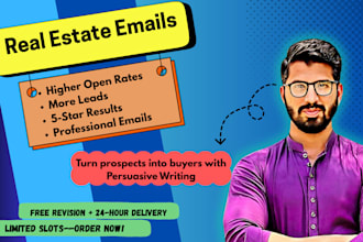 write real estate email sequences to generate more buyers and sellers leads