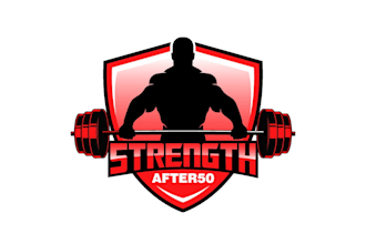 design a clever and masculine strength training  fitness brand logo