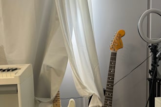 record custom electric guitar solo