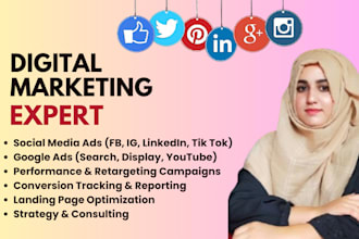 run targeted facebook, instagram, and google ads