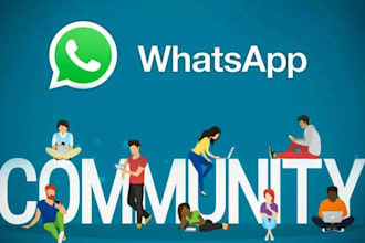organic whatsapp member group community, whatsapp green tick, whatsapp promotion