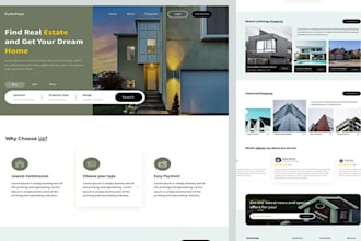 real estate investor carrot website with leads generation landing page design
