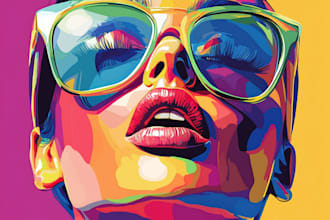 make your photo into awesome wpap pop art portrait