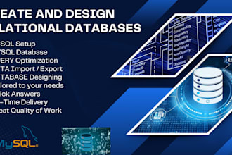 be your mysql, postgresql, or mongodb database expert