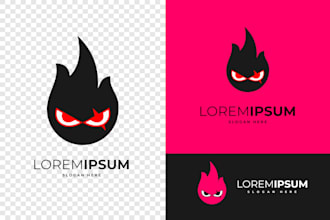 design unique professional angry logo for you