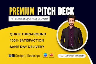 design or redesign a modern canva or powerpoint presentation in 24 hours