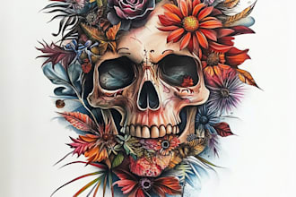 do unique customized realism tattoo design