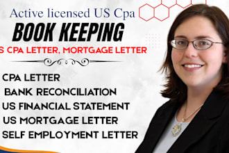 audit financial statement US CPA, sign CPA letter, income verification letter