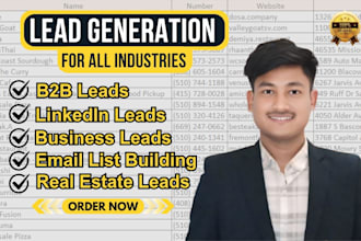 targeted b2b leads, trade leads and verified emails provider