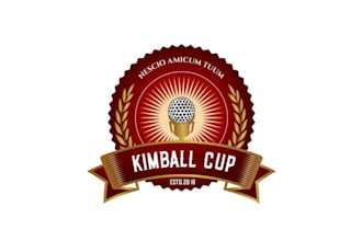 design attention traditional golf championship logo