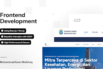 develop great landing page using react, webflow and framer
