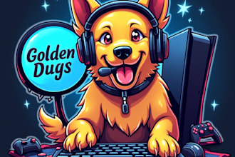 design high quality esport dog training logo for your business