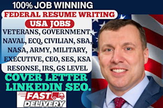 write federal resume, usajobs, ksa, government, military, veteran, executive CV