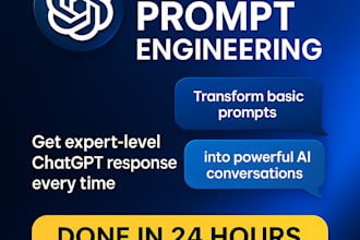 be your expert chatgpt prompt engineer and ai consultant