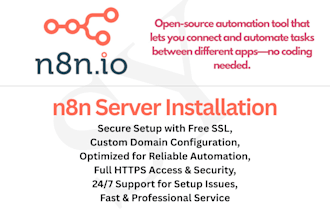install and configure n8n automation on your server
