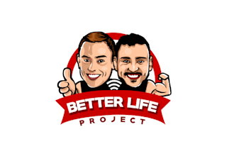 create very clear classic fun logo for a podcast