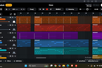 produce music, compose it, edit it, add vocals and help you