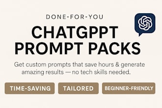 create custom chatgpt prompts for educators and business professionals