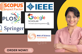 write and publish your research in top scopus, isi, ssci, sci, pubmed, ieee