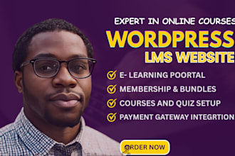 build elearning wordpress lms with buddyboss tutors lms, learndash lms tutor
