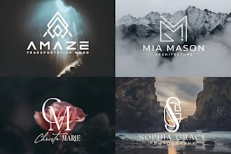 make attention grabbing minimalist logo or graphics design
