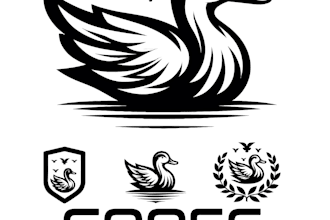 design a unique duck logo for your company