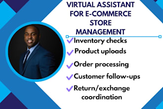 be your virtual assistant for e commerce store management