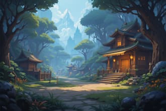 creates your concept art background and environment arts