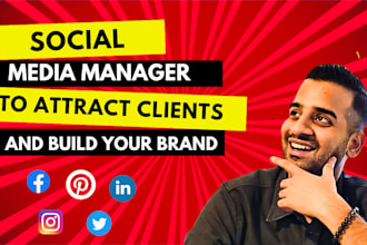 be your social media manager to grow your brand