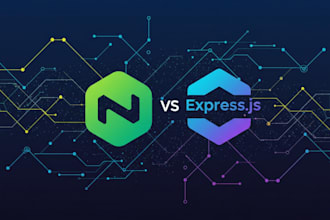develop rest API backend in express js node js