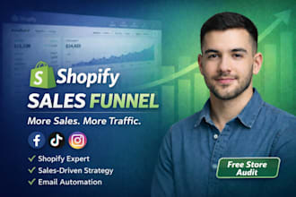 create shopify sales funnels to boost conversions  traffic