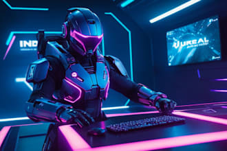 develop professional unreal engine games, gameplay