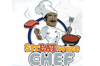 design prime chef restaurant food truck logo