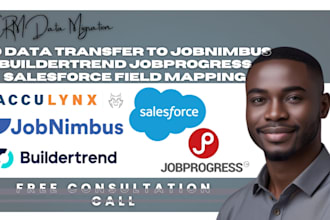 do data transfer to jobnimbus buildertrend jobprogress salesforce field mapping