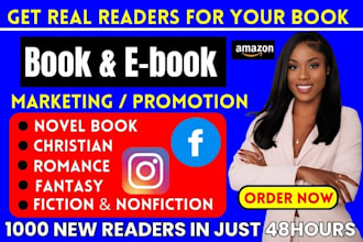 do amazon book promotion romance fantasy sci fi novel book marketing
