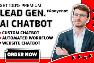 lead generation ai chatbot in voiceflow landbot flow xo manychat chatbot API