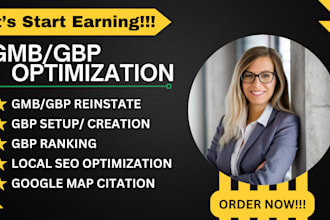 setup and reinstate gmb profile with profile verification and gmb listing