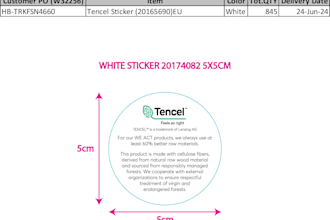 design professional barcode desgin, labels, hangtags, and price tag