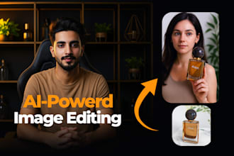 do ai photoshop editing, retouching, and product editing quickly