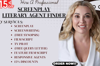 find responsive agent for movie script screenplay tv series film script synopsis