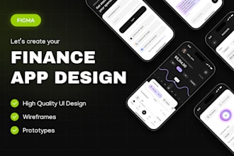 design a clean and professional fintech or banking mobile app UI UX