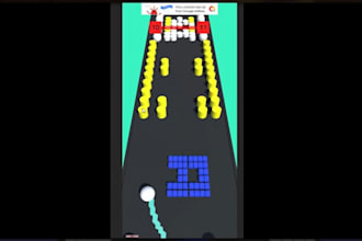 develop games in unity, design gdds, test bugs, and write content