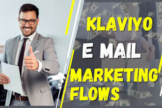 setup klaviyo email flow for shopify ecommerce store