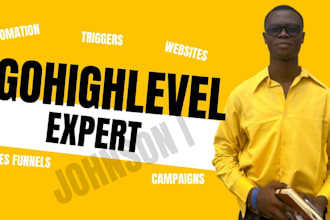 be your gohighlevel ghl expert CRM funnels course and automation specialist