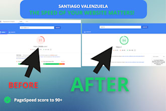 speed up your website and boost google pagespeed score to 90