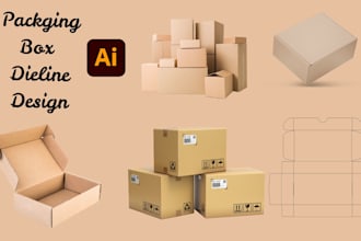 design your packaging box dieline in 24 hours